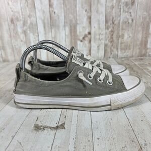 Converse Chuck Taylor All Star Shoreline Slip On Sneakers Olive Green Women 8